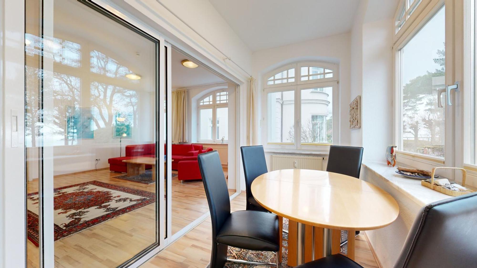 Fewos Direkt Am Strand, Teilweise Mit Meerblick, Villa Sirene, Binz Exterior foto