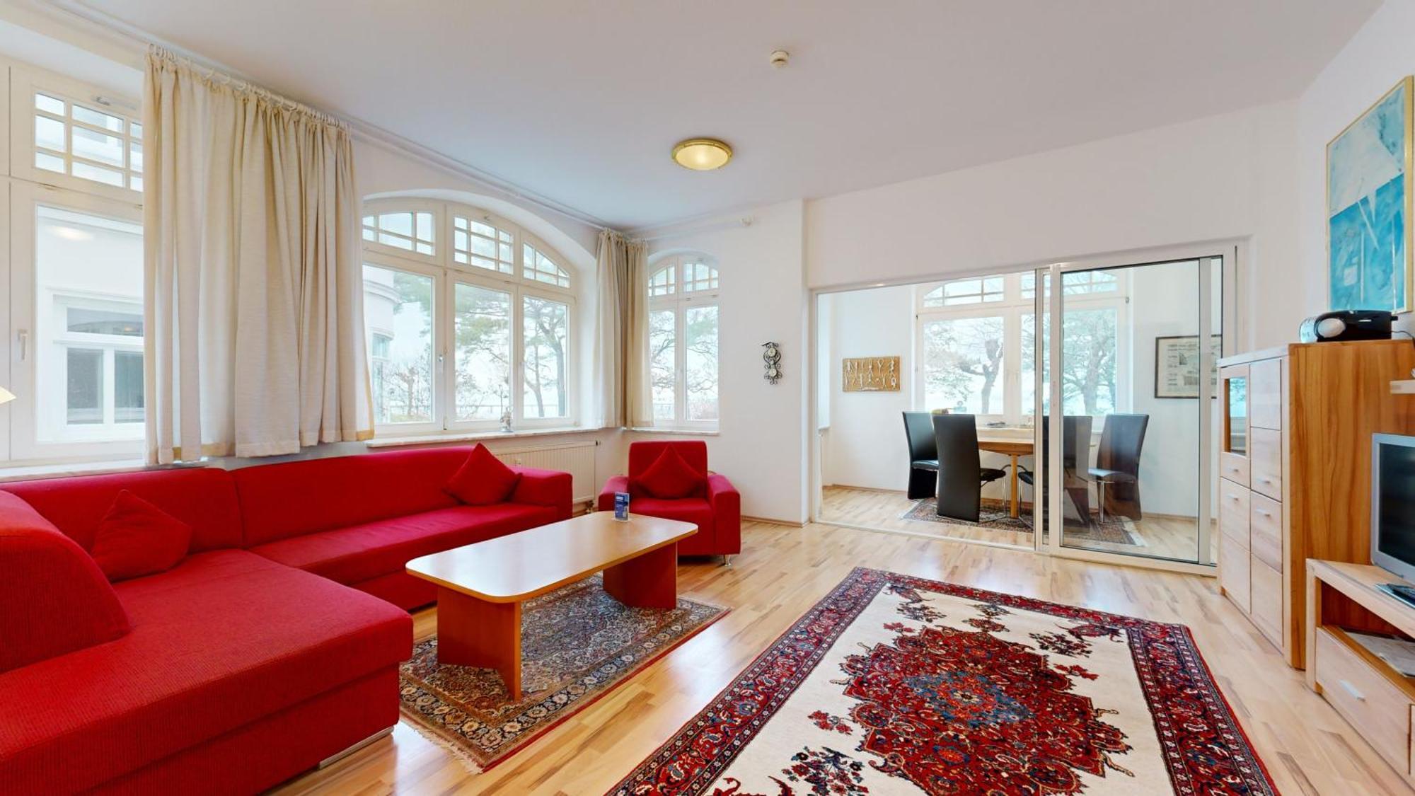 Fewos Direkt Am Strand, Teilweise Mit Meerblick, Villa Sirene, Binz Exterior foto