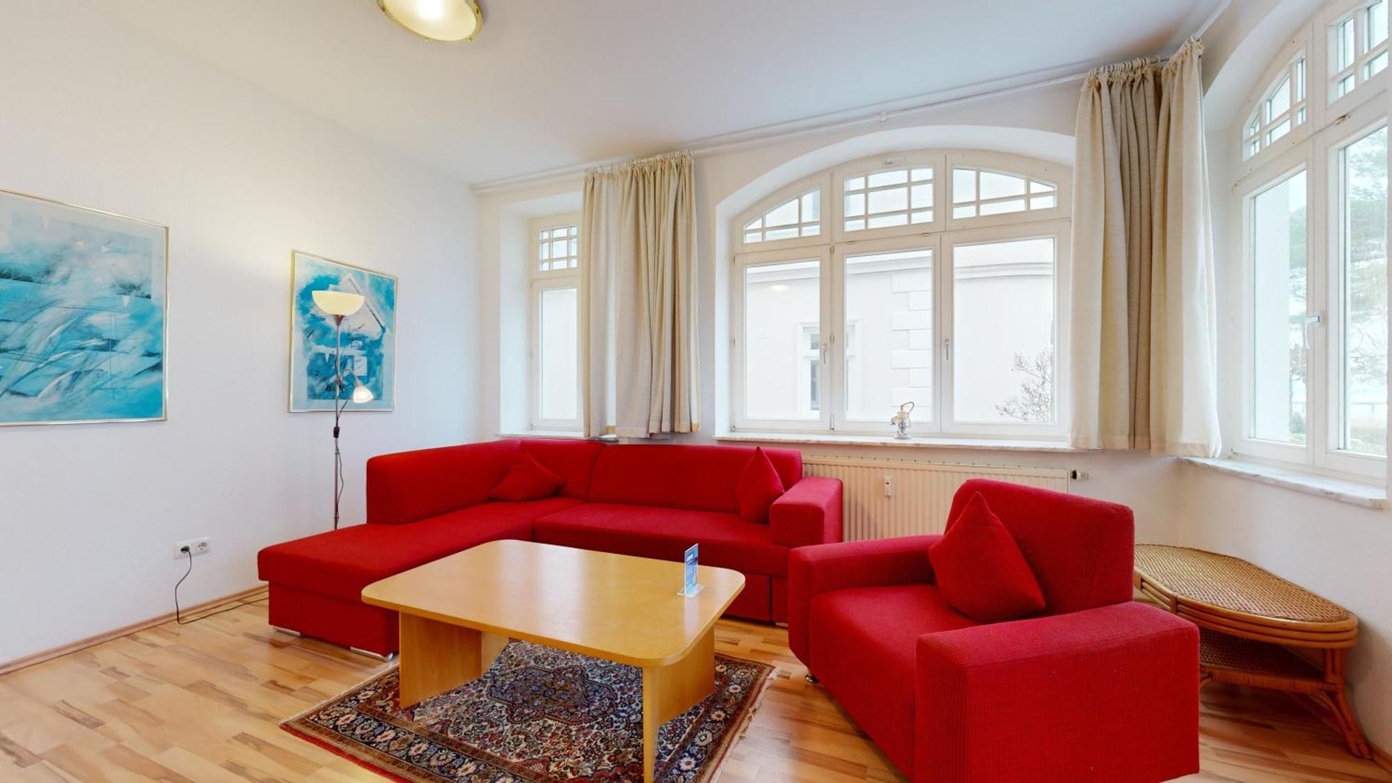 Fewos Direkt Am Strand, Teilweise Mit Meerblick, Villa Sirene, Binz Exterior foto