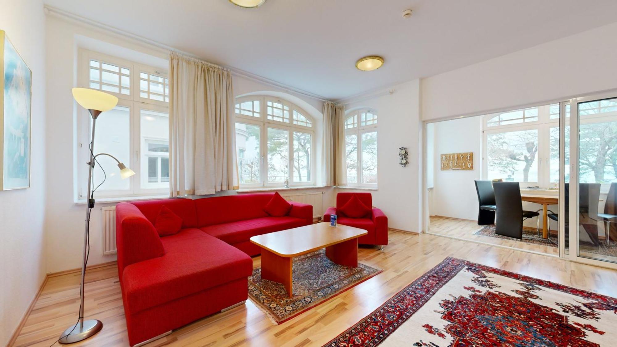 Fewos Direkt Am Strand, Teilweise Mit Meerblick, Villa Sirene, Binz Exterior foto