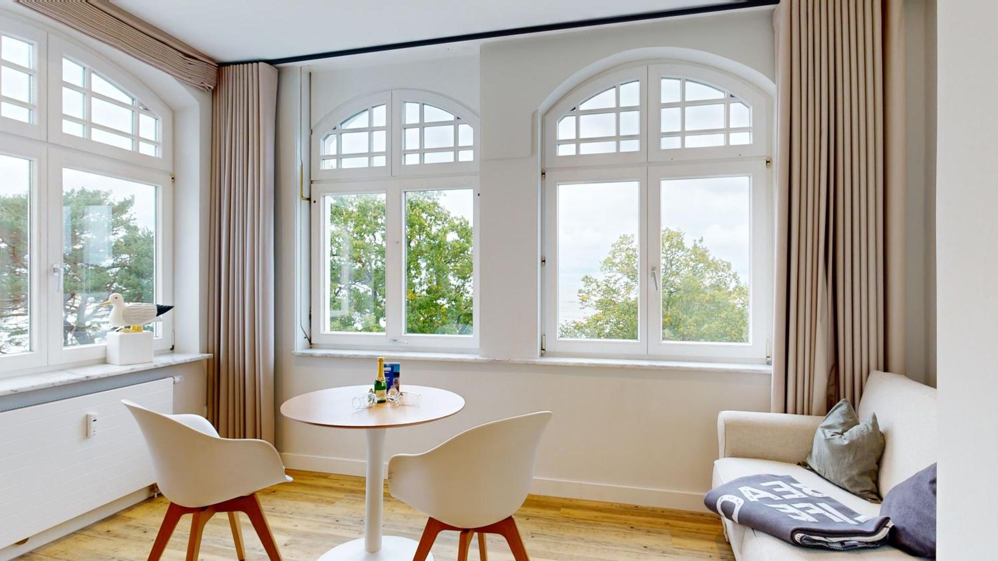 Fewos Direkt Am Strand, Teilweise Mit Meerblick, Villa Sirene, Binz Exterior foto